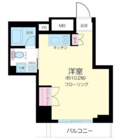 ミテッツァ千代田三崎町の物件間取画像